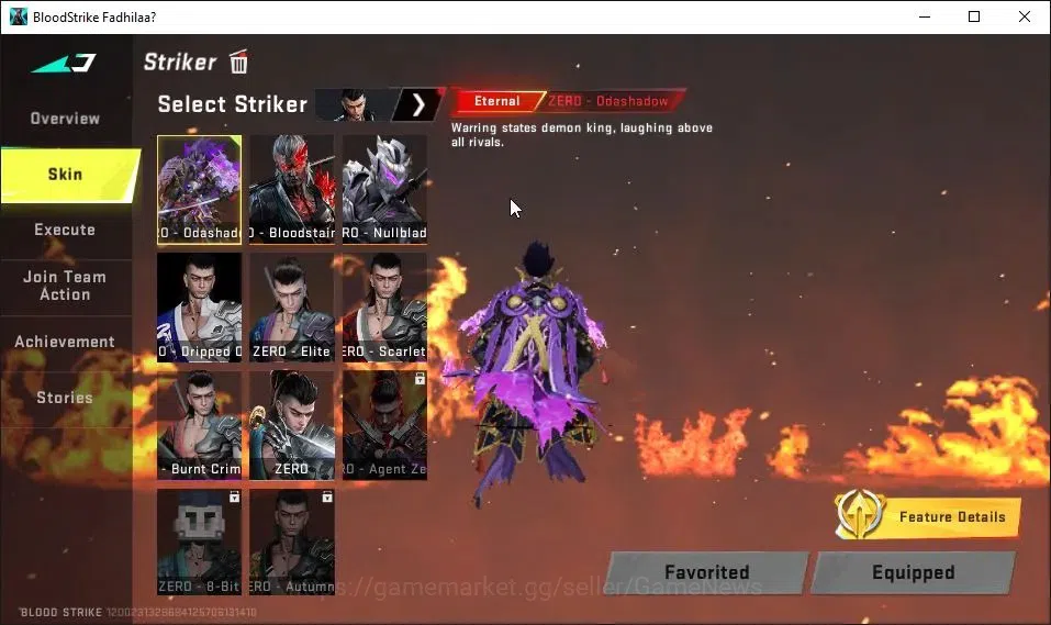 Blood Strike Accounts ASIA|2 ETERNAL[ZERO-Oda MAX,DEagle]|3 Melee ULTRA[ image 3