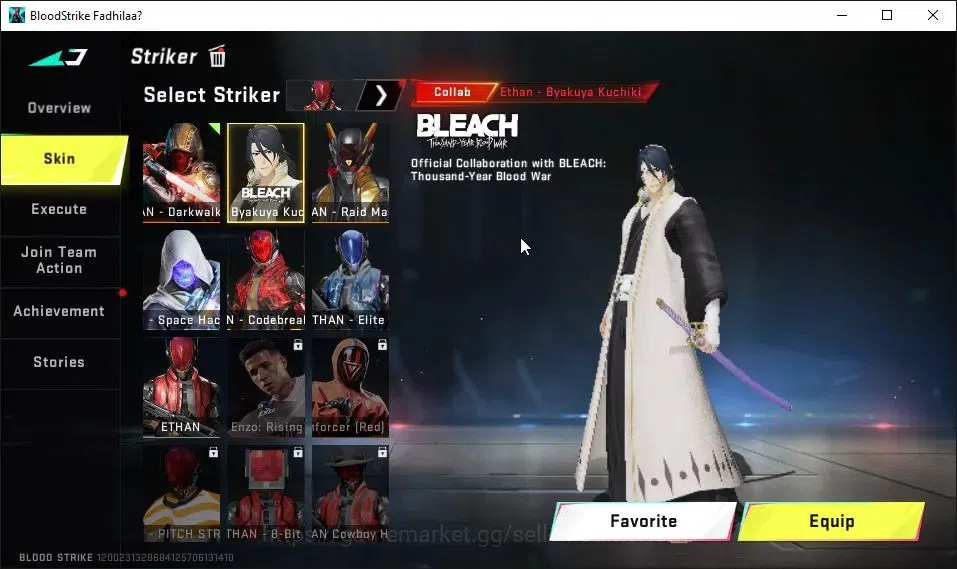 Blood Strike Accounts ASIA|2 ETERNAL[ZERO-Oda MAX,DEagle]|3 Melee ULTRA[ image 5
