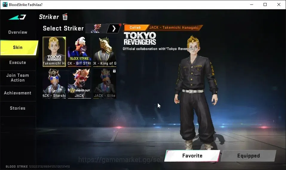 Blood Strike Accounts ASIA|2 ETERNAL[ZERO-Oda MAX,DEagle]|3 Melee ULTRA[ image 6