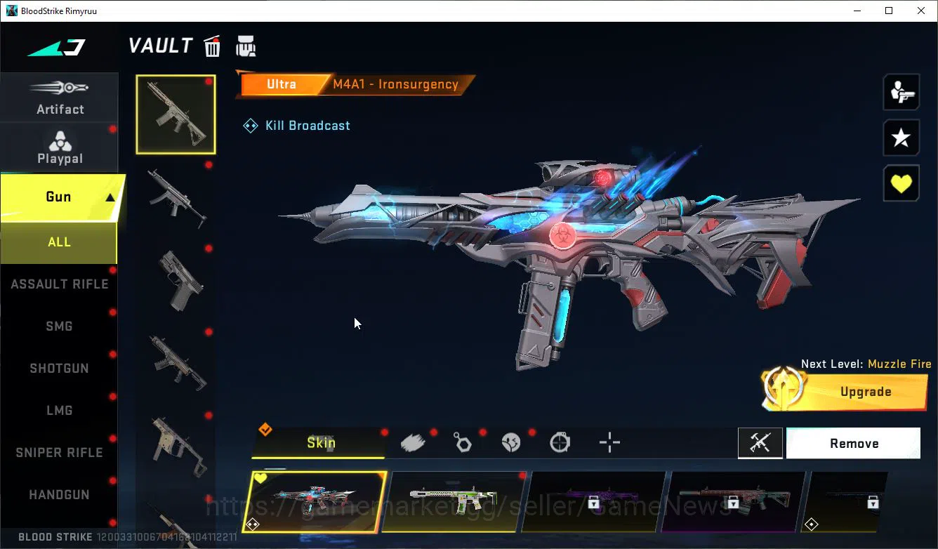 Blood Strike Accounts ASIA|9 ULTRA [VAL,DeAgle,M4A1,Vector,AUG,Etc]|Coll image 9
