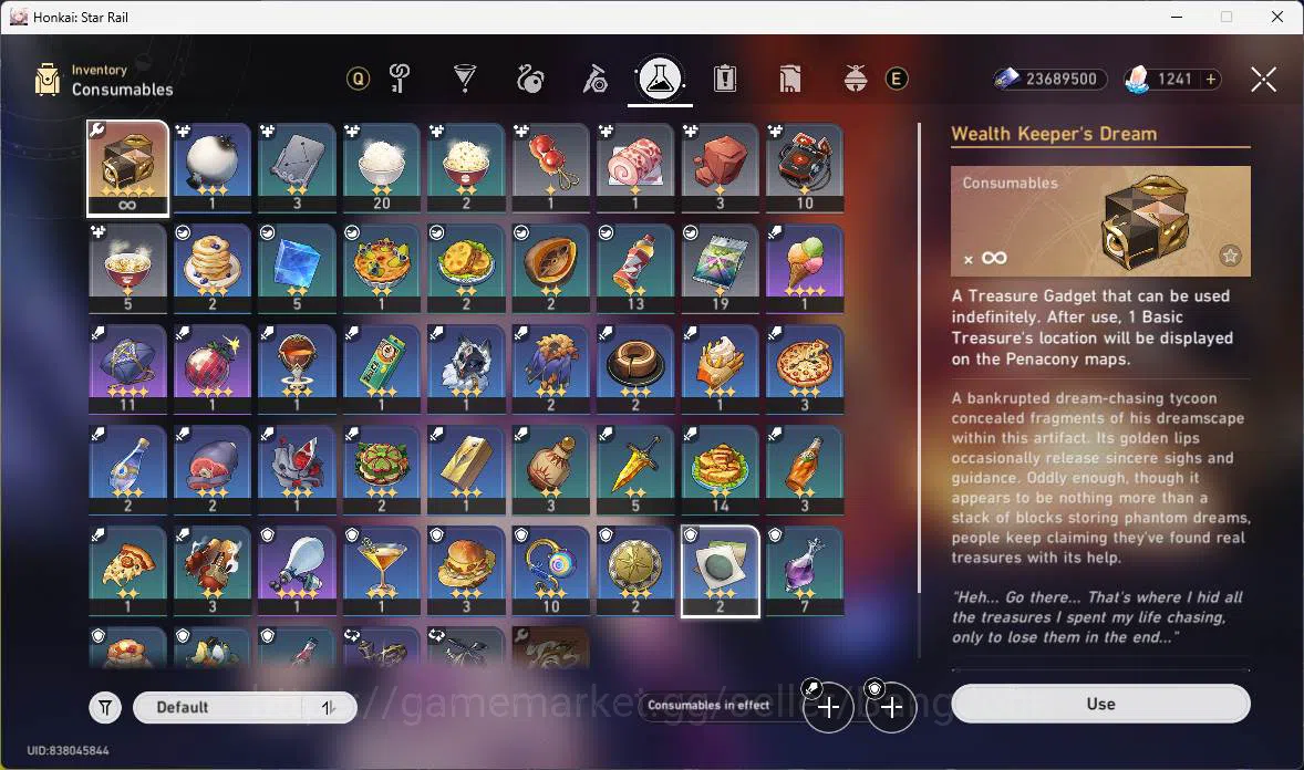 Honkai Star Rail Accounts Others ASIA|TL 70|13 Limit|Castorice E1,Sparkle E1,RuanMei 5
