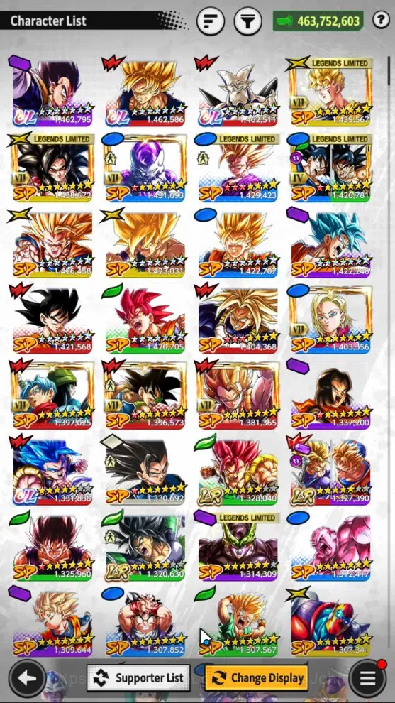 Dragon Ball Legends Accounts Global|Lvl 159|463M Total Power|3 LR|4 UL|UL SSGSS image 14