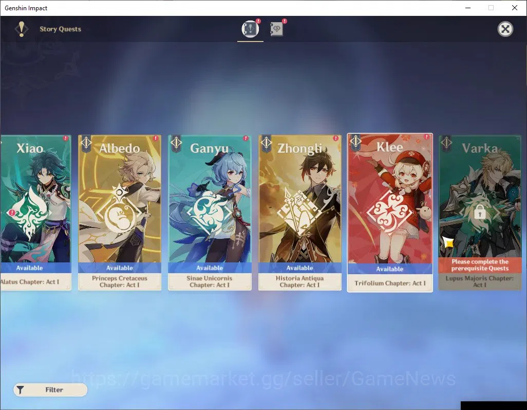 Genshin Impact Accounts ASIA|AR 45|3 Limited + 1 (*5Weapon)|Mavuika,Nefer, image 17