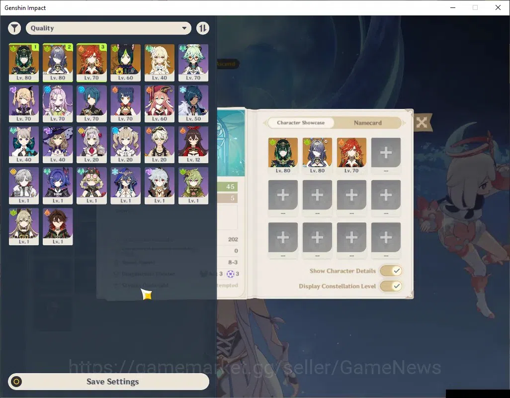 Genshin Impact Accounts ASIA|AR 45|3 Limited + 1 (*5Weapon)|Mavuika,Nefer, image 2