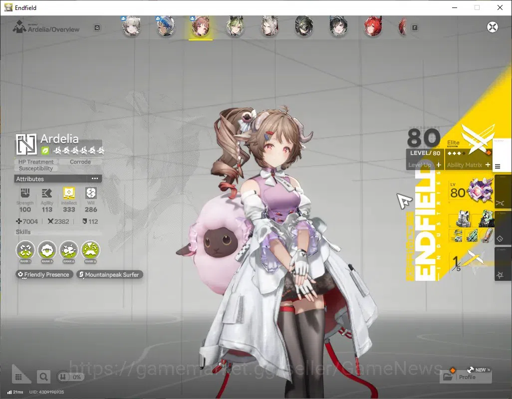 Arknights: Endfield Accounts ASIA|Lv54|7SSR(2Limited)+11(*6WP)|[ZhuangFangyi,La image 5