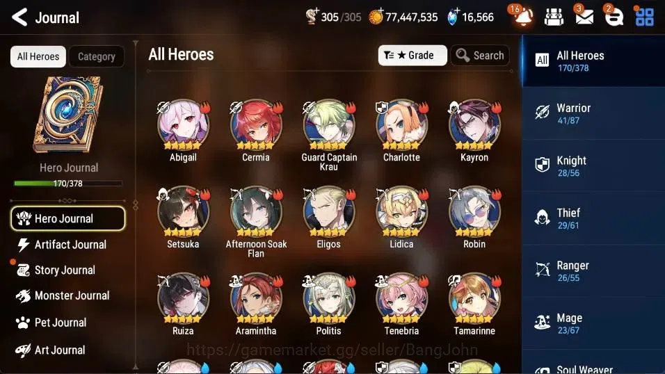 Epic Seven Accounts Asia | 12ML(Judhe Kise,E Ilynav,NM Luna,RO Light,C image 7