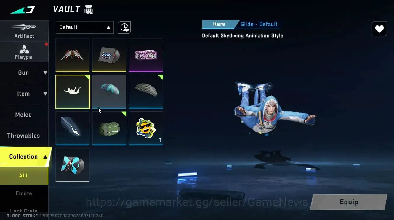 Blood Strike Accounts Collab Skin ASIA|ULTRA MELEE Sycthe-Harvester+(M4A1-Venom, AR97-Venom, Etc)|Collab BLEACH Chest, OPM 9