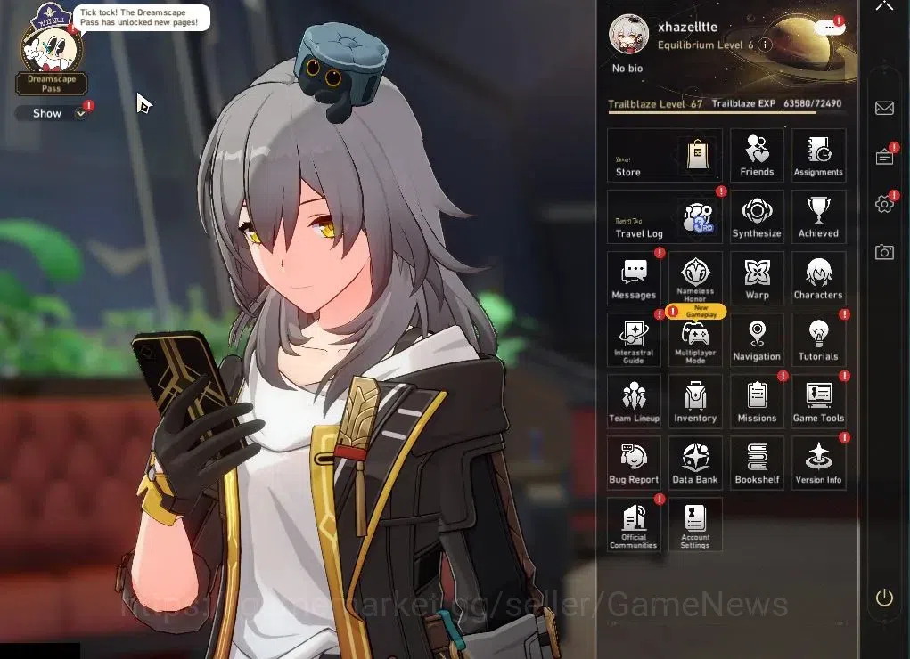 Honkai Star Rail Accounts Asia|TL 67|10 Limited|Anaxa,Silver Wolf,Jingliu,Fi image 2
