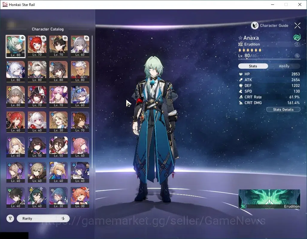 Honkai Star Rail Accounts Asia|TL 67|10 Limited|Anaxa,Silver Wolf,Jingliu,Fi image 5