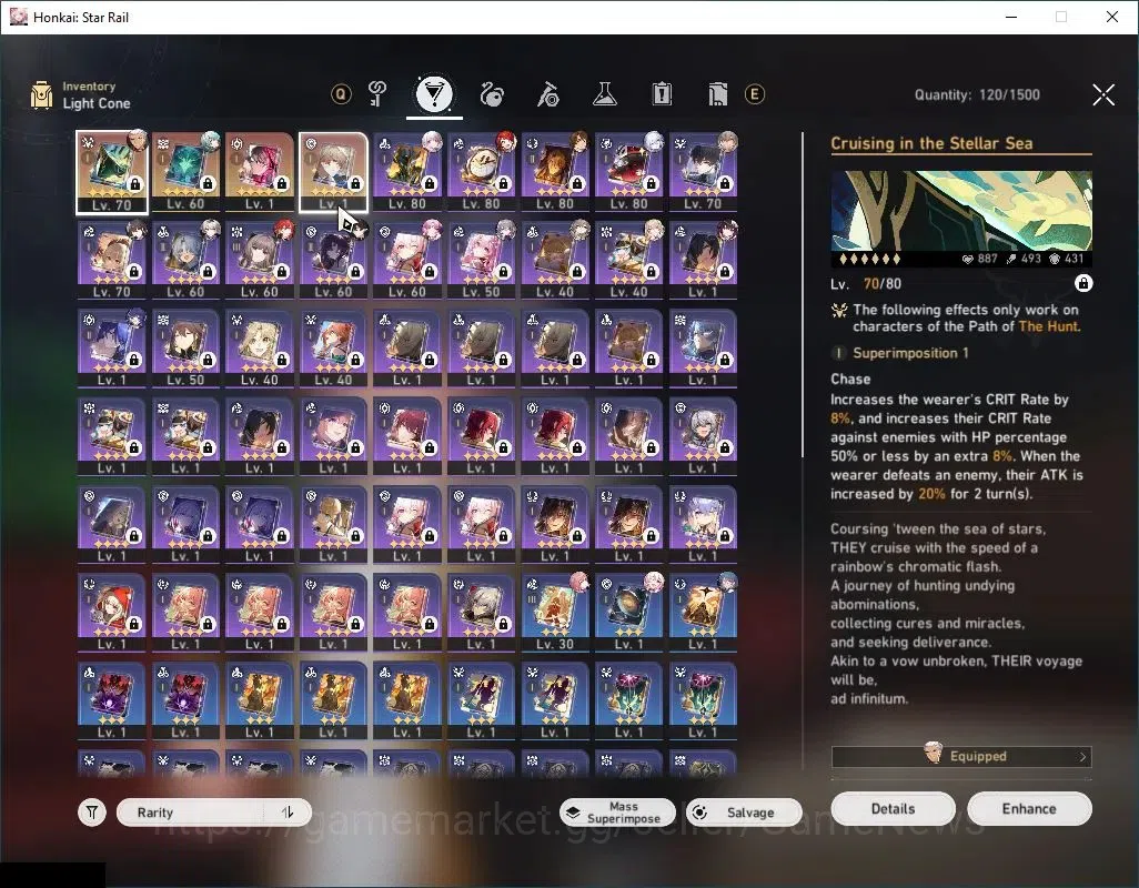 Honkai Star Rail Accounts Asia|TL 67|10 Limited|Anaxa,Silver Wolf,Jingliu,Fi image 6