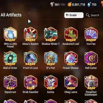 Epic Seven Accounts Limited Hero GLOBAL Unverif|New Era|3 ML(NM Luna,FCecilia,AElena)+Lidica,Fenne,TA Coli,Nakhwol,etc|Poh