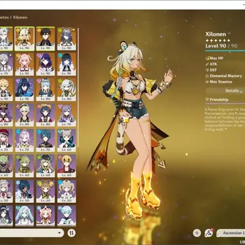 Genshin Impact Accounts Others ASIA|AR 58|11Limit(PremTeam Nouvillete,Semi Prem Arle+C1)+2limited Wep *5|Check