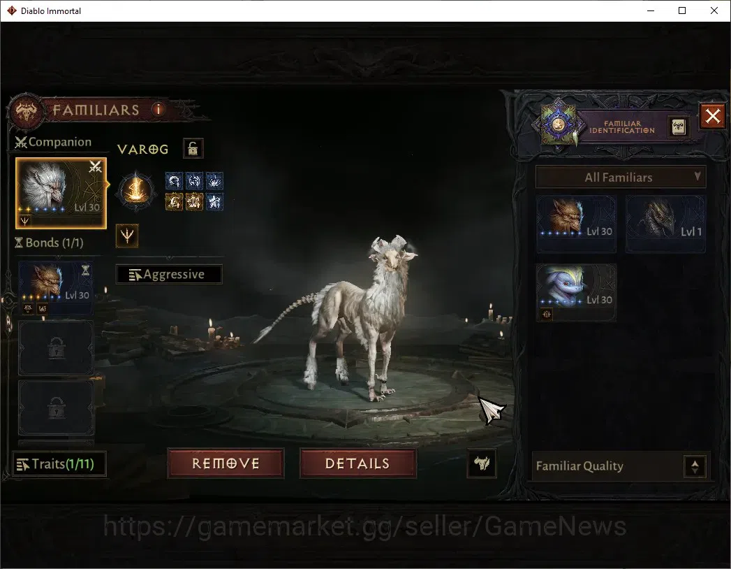 Diablo Immortal Accounts SEA - Anu|CS ON|Lv60(692)|Blood Knight|40k CR|Reso image 11