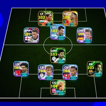 eFootball Accounts Legends & Iconic Players EFOOTBALL COLECTIVE 3191+ | BIGTIME RONALDO,HRISTO,G BATISTUTA,XABI ALONSO,D