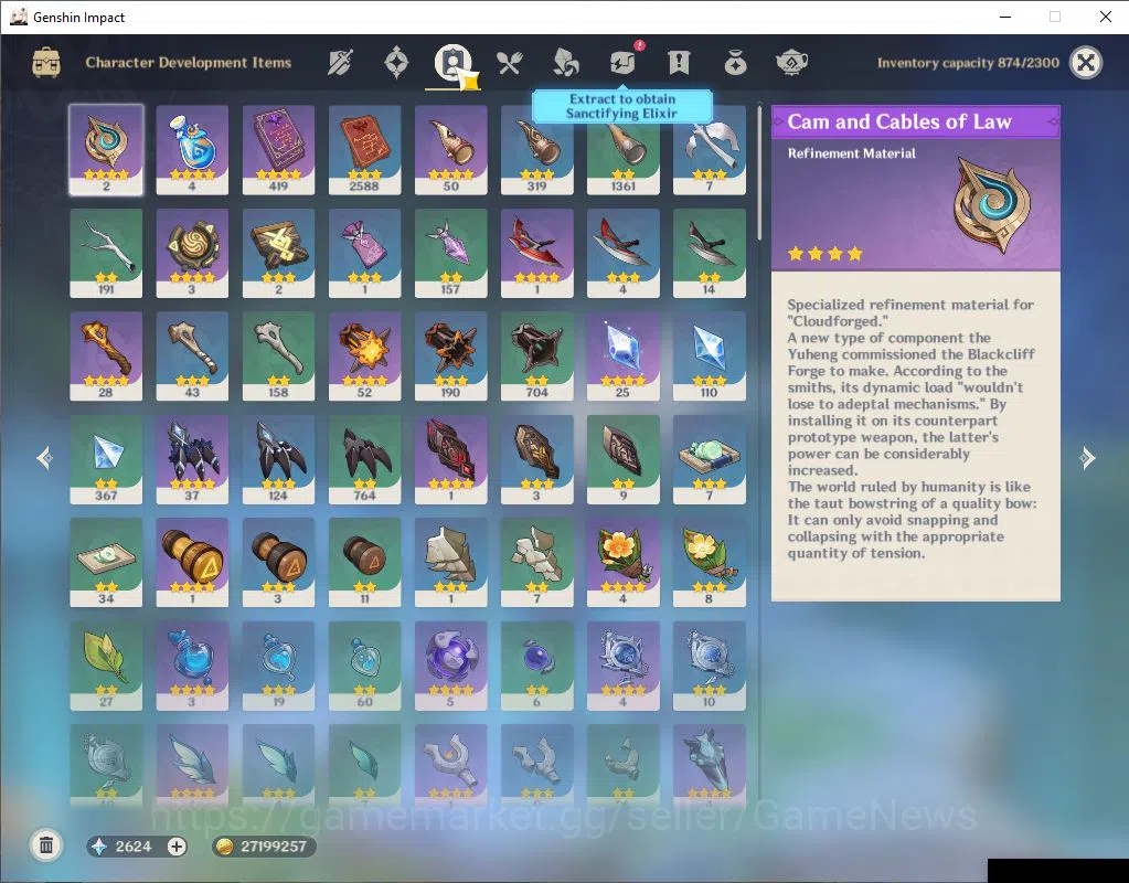 Genshin Impact Accounts ASIA|AR 59| 11 Limited +9(*5Weapon)|[NeuvillateC1, image 7