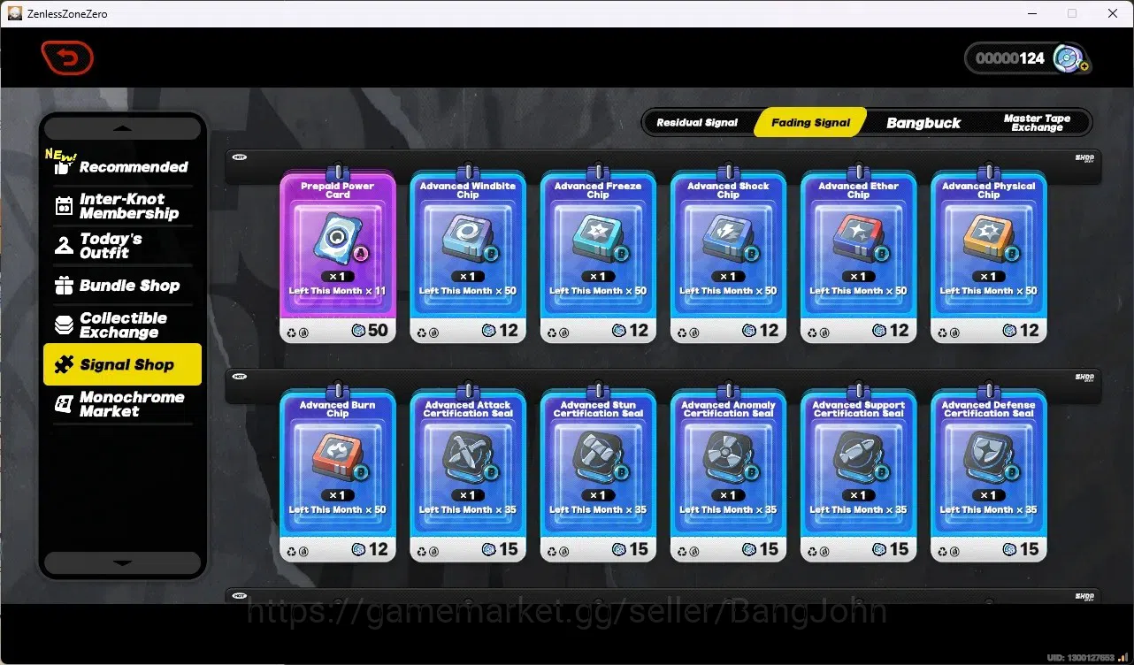 Zenless Zone Zero Accounts Starter ASIA|IK 57|8 Limited|2 VoidHunter|(Trigger,Ellen)+Sign,Shunguang,Miyabi,Evelyn,Jane|7 13