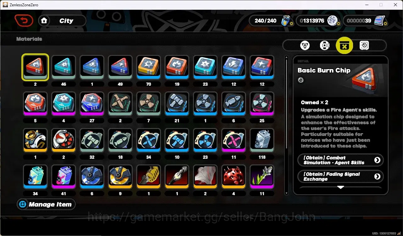 Zenless Zone Zero Accounts Starter ASIA|IK 57|8 Limited|2 VoidHunter|(Trigger,Ellen)+Sign,Shunguang,Miyabi,Evelyn,Jane|7 17