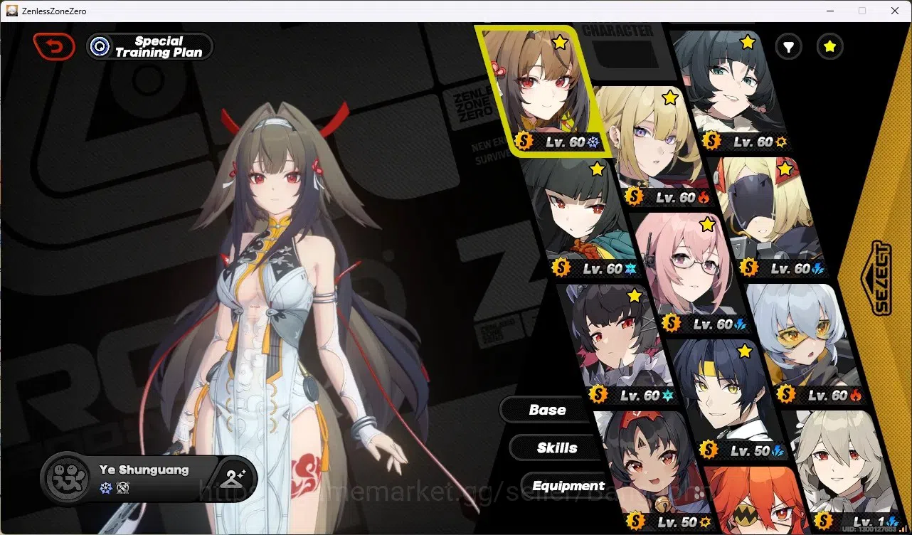 Zenless Zone Zero Accounts Starter ASIA|IK 57|8 Limited|2 VoidHunter|(Trigger,Ellen)+Sign,Shunguang,Miyabi,Evelyn,Jane|7 3
