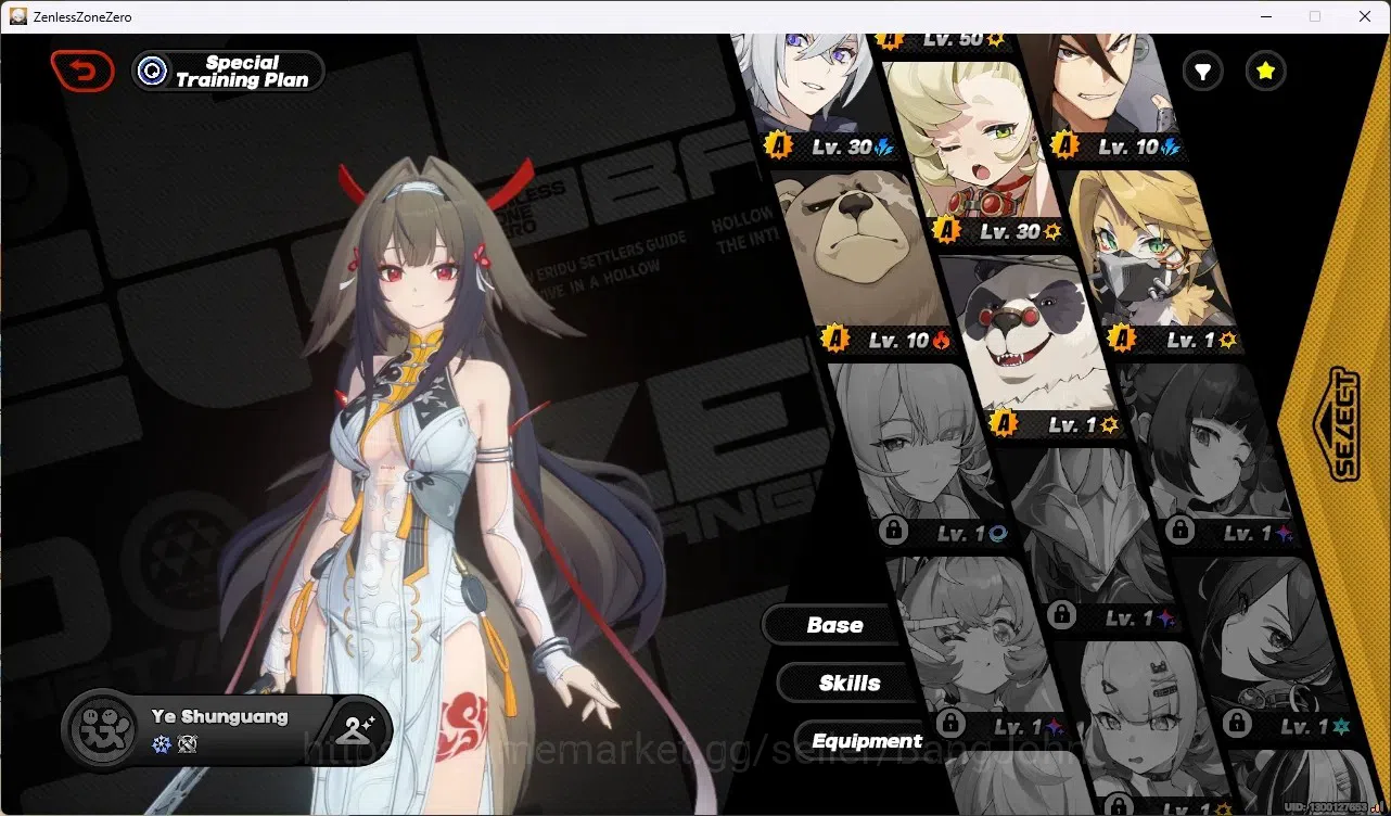 Zenless Zone Zero Accounts Starter ASIA|IK 57|8 Limited|2 VoidHunter|(Trigger,Ellen)+Sign,Shunguang,Miyabi,Evelyn,Jane|7 5