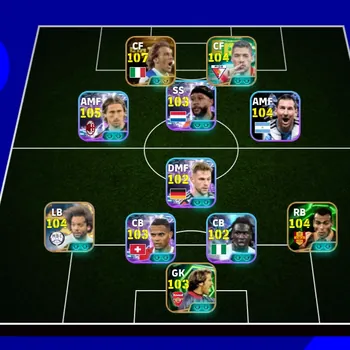eFootball Accounts Legends & Iconic Players COLECTIVE 3204+ | BIGTIME ALESANDRO DEL PIERO x LUKA MODRIC x  MARCELO NARUTO x