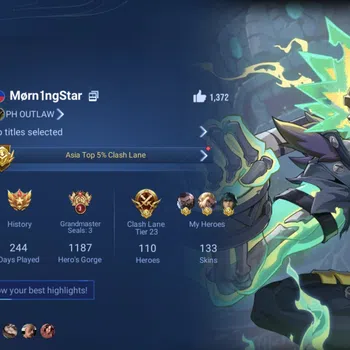 Honor of Kings Accounts Rare Skin Global Hero 110 Skin 134: Limbo Biron, 3 Sanxingdui (Hou Yi, Nuwa, Dyadia) Legend Lady