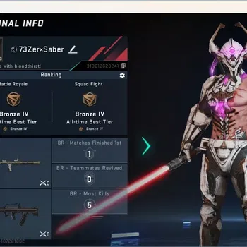 Blood Strike Accounts Others ASIA | 1 Ultra Melee: Lightblade-Dark Force | 1 Ultra Striker: ZERO-Nullifier | 7 Legendary