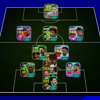 eFootball Accounts High-End Kolektif 3218+ Luis Suarez x Gerrard x Thuram x Zico x Gyokeres x 6 Manager Booster