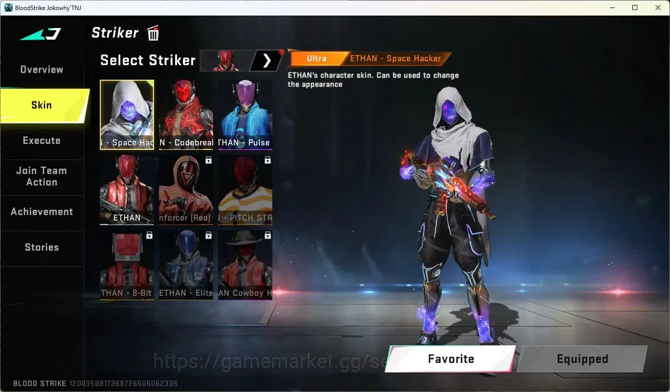 Blood Strike Accounts ASIA |ETERNAL: Desert Eagle-Scorpius|2 Collab:7DS image 10