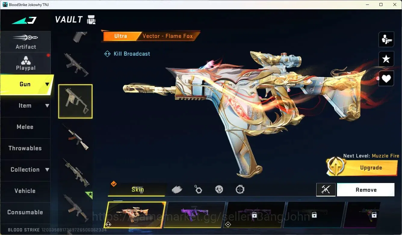 Blood Strike Accounts ASIA |ETERNAL: Desert Eagle-Scorpius|2 Collab:7DS image 2
