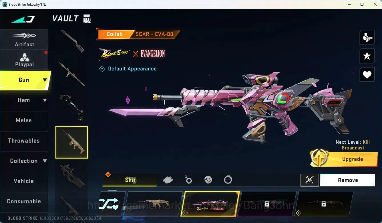 Blood Strike Accounts ASIA |ETERNAL: Desert Eagle-Scorpius|2 Collab:7DS image 5