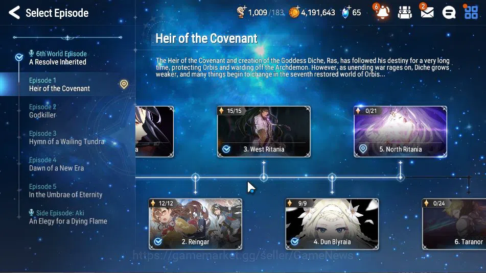 Epic Seven Accounts GLOBAL Unverif| Starter +1 ML (Urban Shadow Choux) image 7