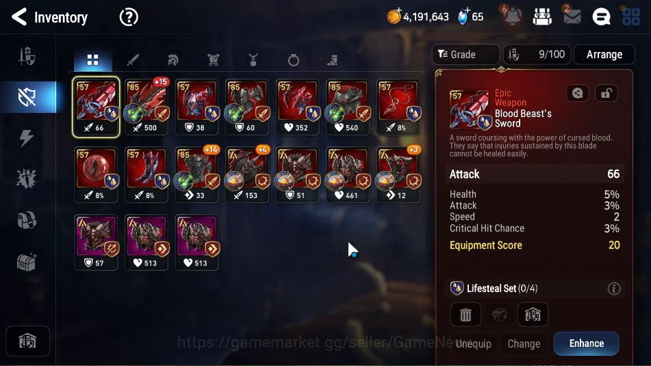 Epic Seven Accounts GLOBAL Unverif| Starter +1 ML (Urban Shadow Choux) image 9