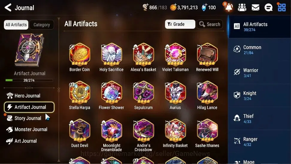 Epic Seven Accounts Global|UnVerif|3 ML(SOT Snow,DP Aria,Arbiter Vildr image 6