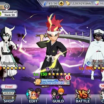Bleach: Brave Souls Accounts Starter Global |105K BP+10K Orb|FreshStory|Baz-B TYBW24|Bambietta TYBW24|Ulquiorra HV|Aizen
