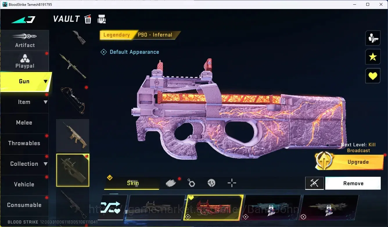 Blood Strike Accounts ASIA|Collab Gun MCX - EVA-00|3 Legendary Gun|Colla image 4