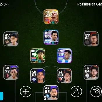 eFootball Accounts Legends & Iconic Players Mobile|PW 2481|New Erling Haaland BigT,Frank Rijkaard Epic,Lionel Messi