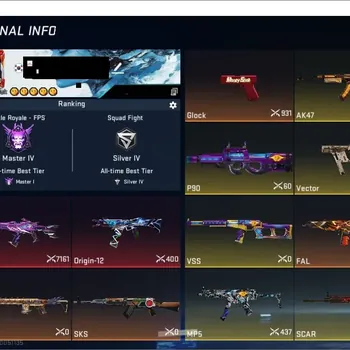 Blood Strike Accounts Others ASIA|1 ETERNAL: GALIL Lv2|2 ULTRA Gun: FAL,GLOCK |9 LEGENDARY||CHEK SS|| LogNetEase(BS1198Z)