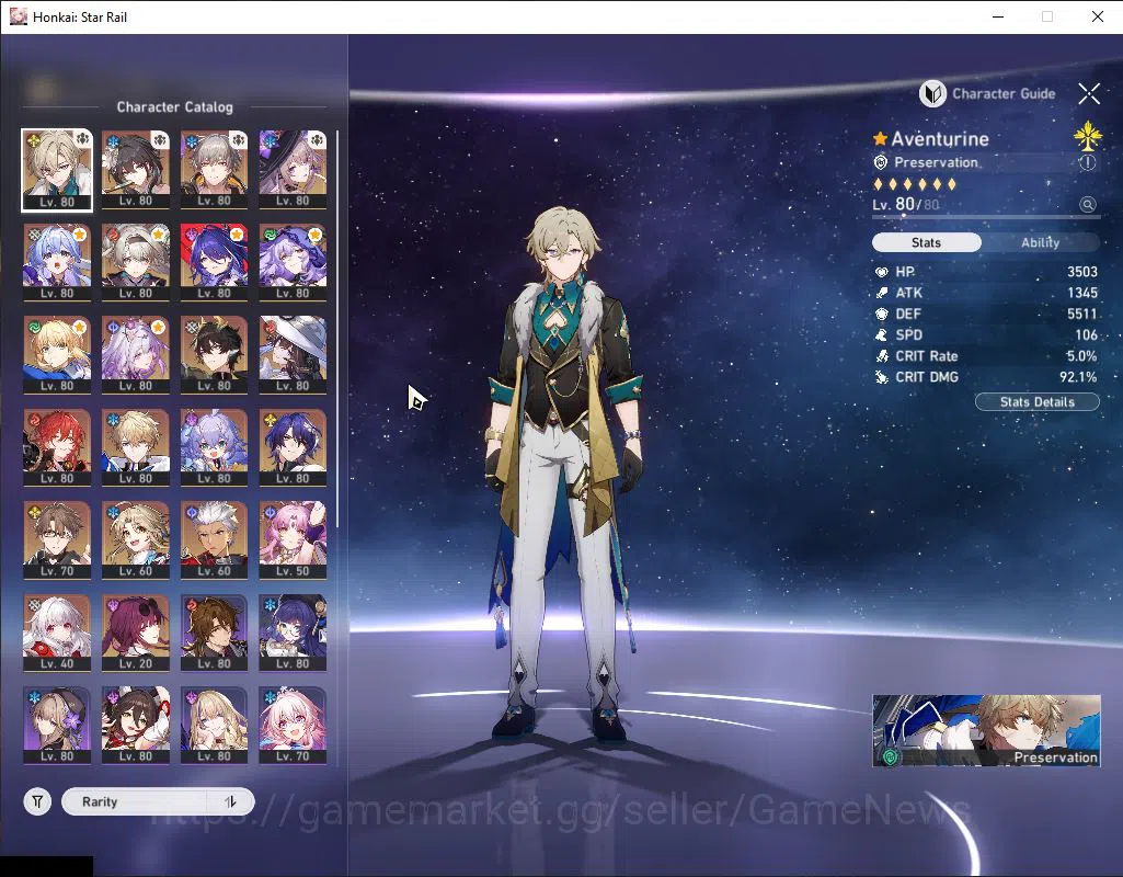 Honkai Star Rail Accounts Asia|TL 70|40 Special Pass|14 Limited|[Castorice,F image 13