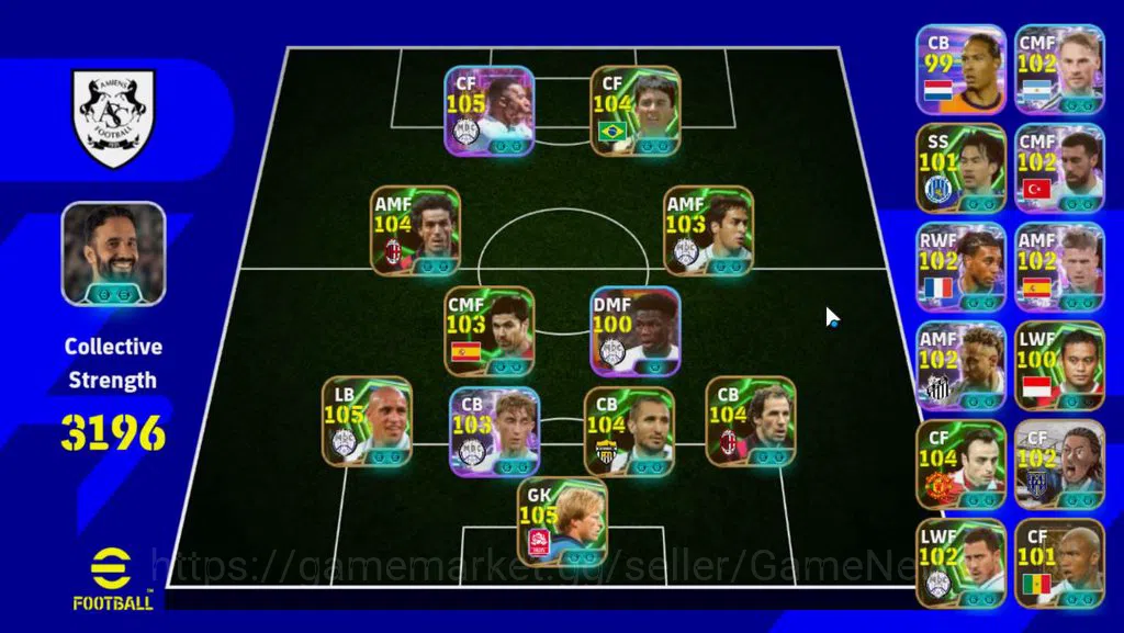 eFootball Accounts Android|Show Time Mbape,Roberto Carlos,Bebeto,Kaka image 1