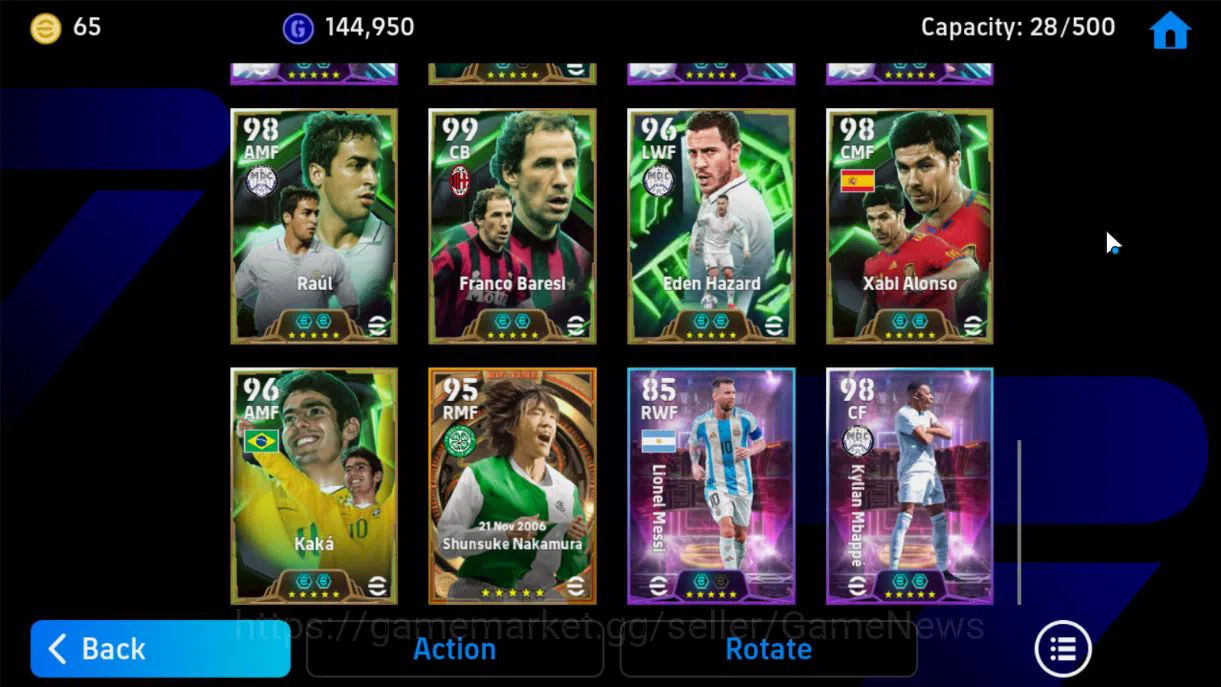 eFootball Accounts Android|Show Time Mbape,Roberto Carlos,Bebeto,Kaka image 10