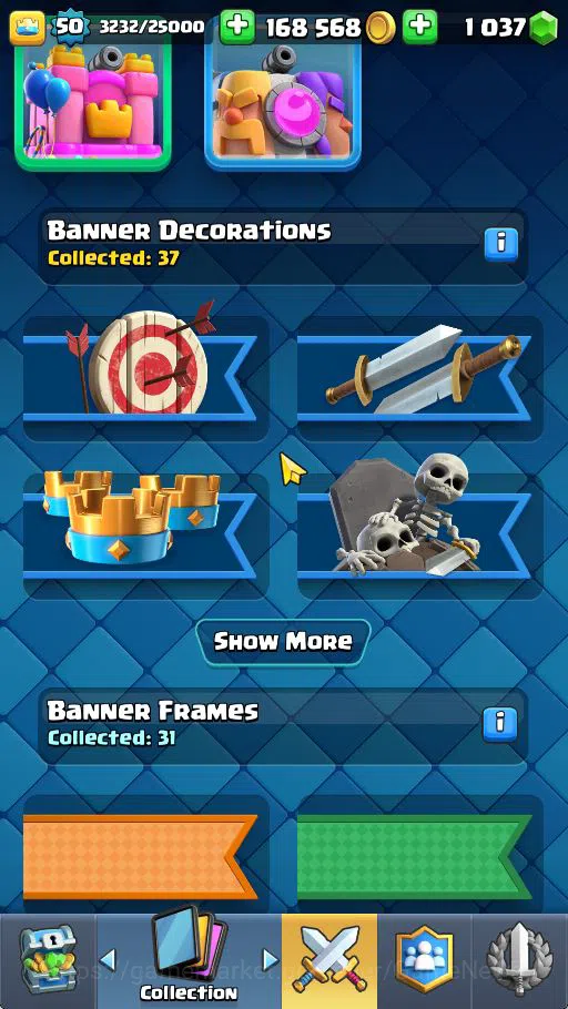Clash Royale Accounts Midgame Lvl 50|Trophy 7698|KTL 14|Limited Skin|Card 118|8 EVO 7 Champ 20 Legendary 32 Epic 30 Rare 29 16