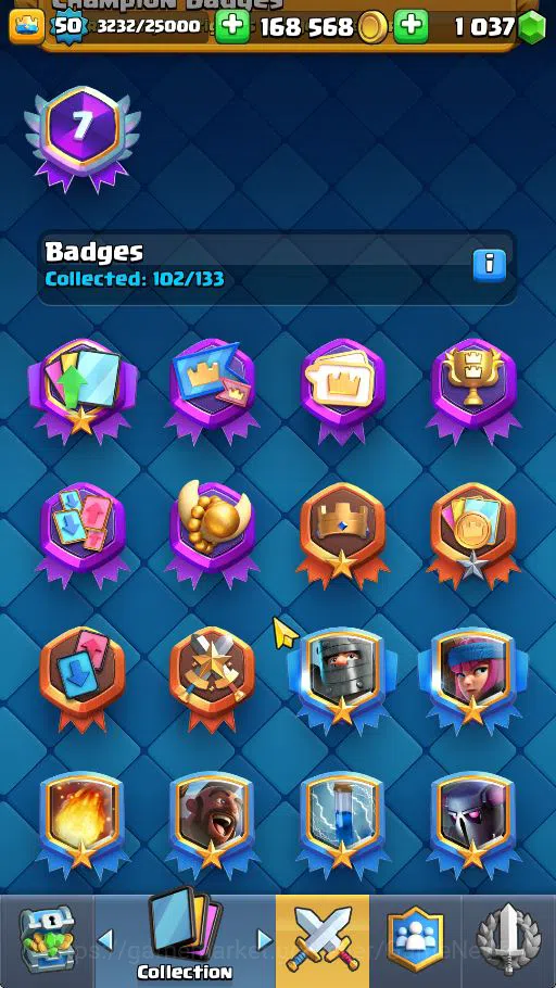 Clash Royale Accounts Midgame Lvl 50|Trophy 7698|KTL 14|Limited Skin|Card 118|8 EVO 7 Champ 20 Legendary 32 Epic 30 Rare 29 17