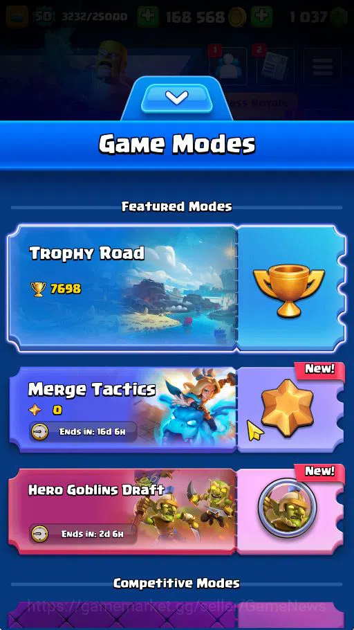 Clash Royale Accounts Midgame Lvl 50|Trophy 7698|KTL 14|Limited Skin|Card 118|8 EVO 7 Champ 20 Legendary 32 Epic 30 Rare 29 2
