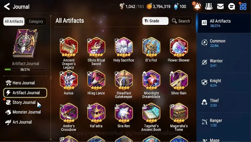 Epic Seven Accounts GLOBAL|UnVerif|2 ML(Rhianna&Luciel,S P Politis)+Te image 6