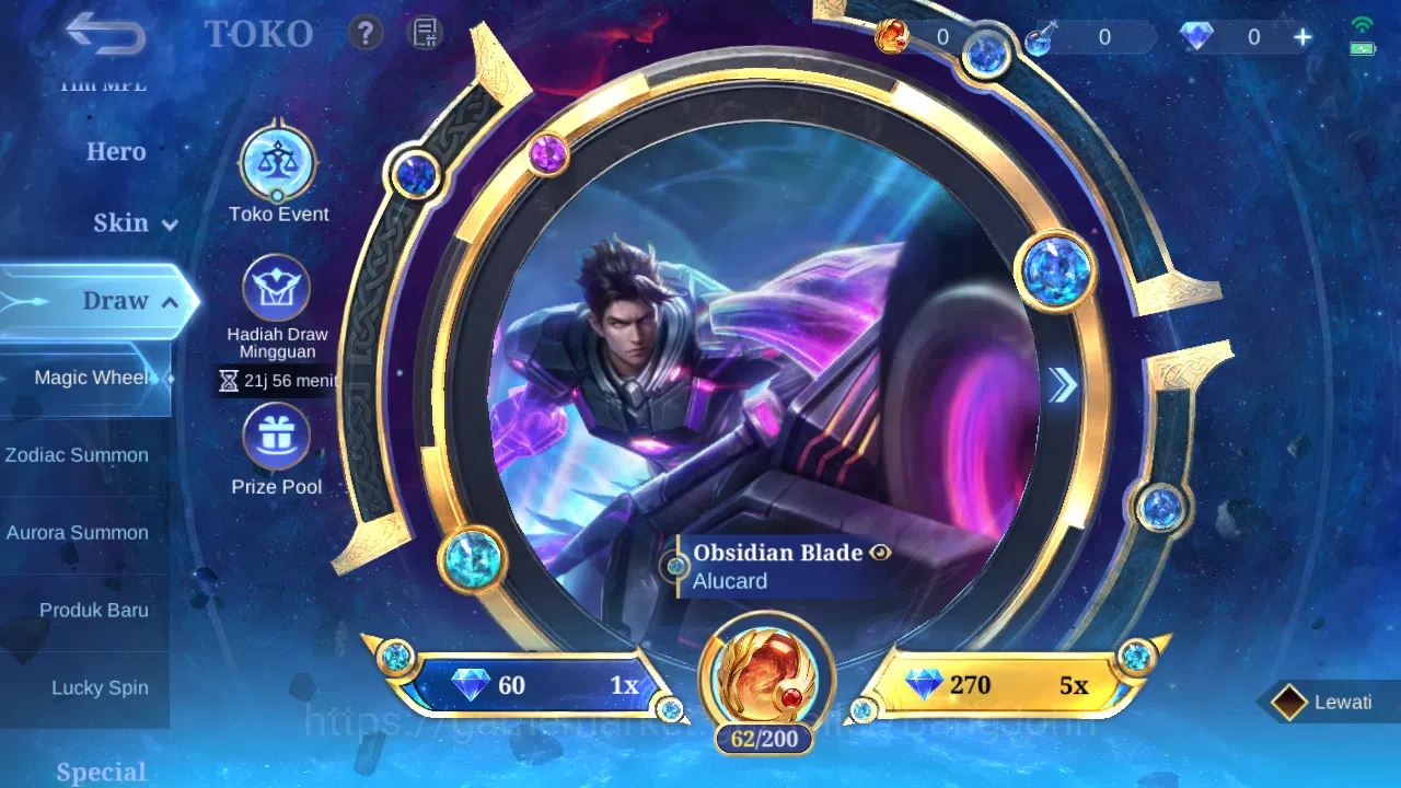 Mobile Legends: Bang Bang Accounts GLOBAL Hero 110 Skin 181 | Luckybox Irithel Roger  image 4