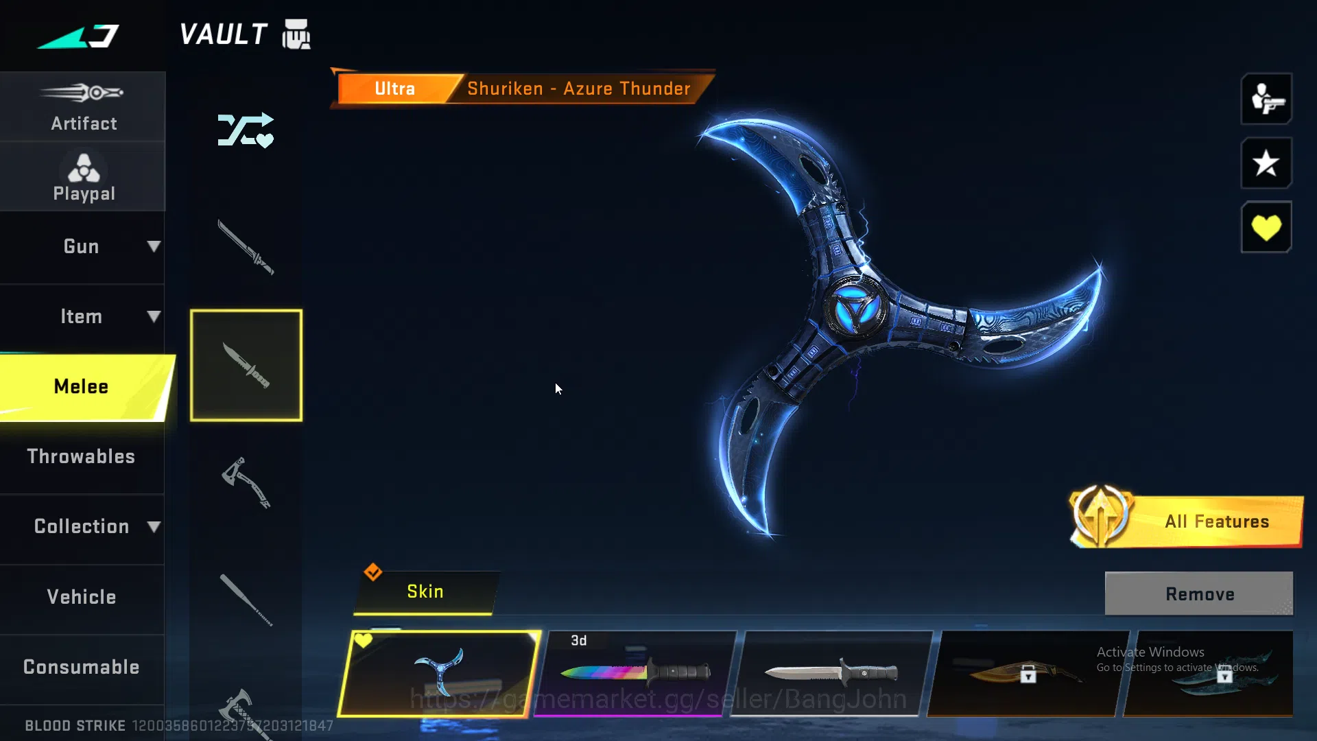 Blood Strike Accounts "ASIA | 2 EVO | 6 Eternal | Evo M4 | Evo AK47 | Et image 10