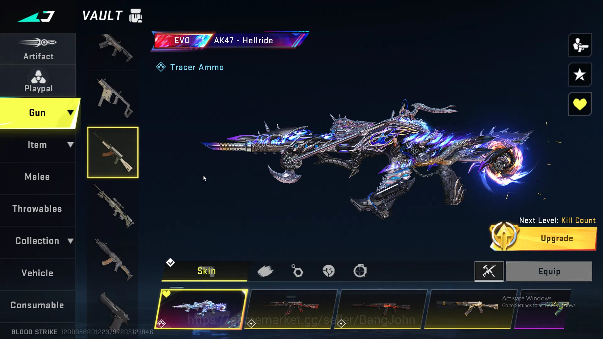 Blood Strike Accounts "ASIA | 2 EVO | 6 Eternal | Evo M4 | Evo AK47 | Et image 5