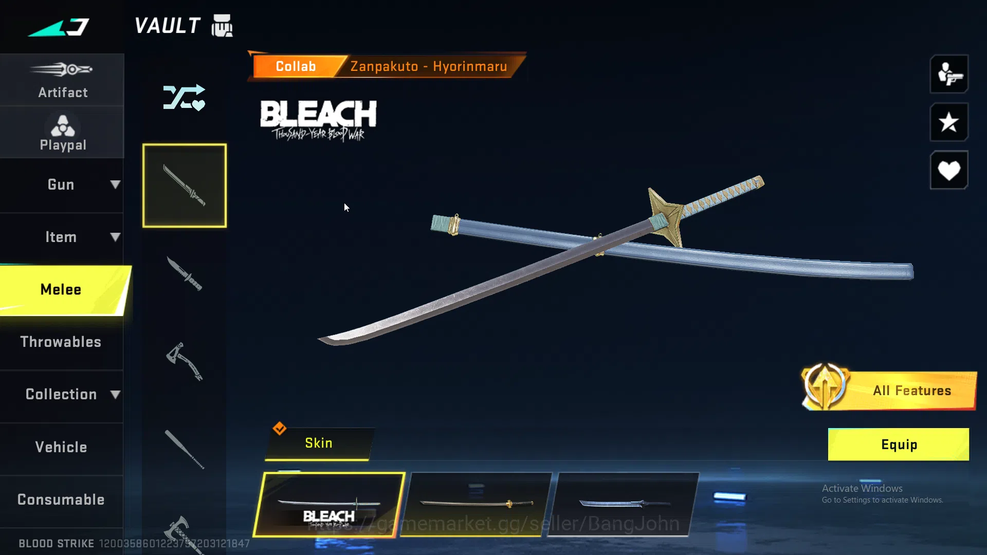 Blood Strike Accounts "ASIA | 2 EVO | 6 Eternal | Evo M4 | Evo AK47 | Et image 9