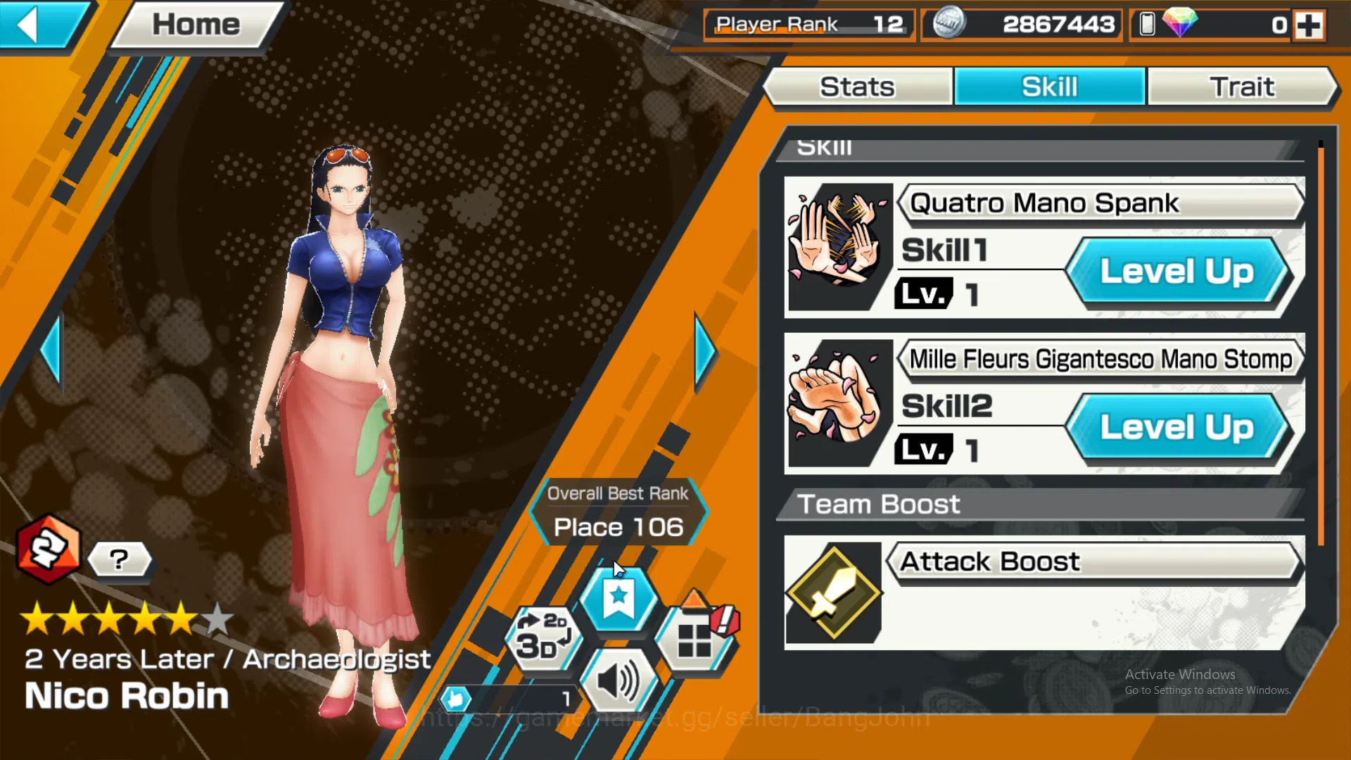 One Piece Bounty Rush Accounts GLOBAL | EX 4 | borsalino, LH monkey garp, st jayg image 13