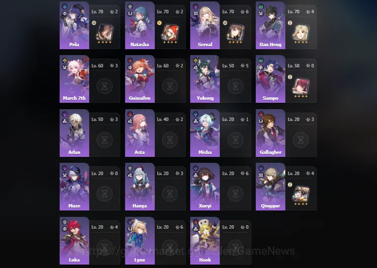 Genshin Impact Accounts ASIA|FreeHI+HSR|AR60|PreamTeam Arlecchino|22Limite image 2